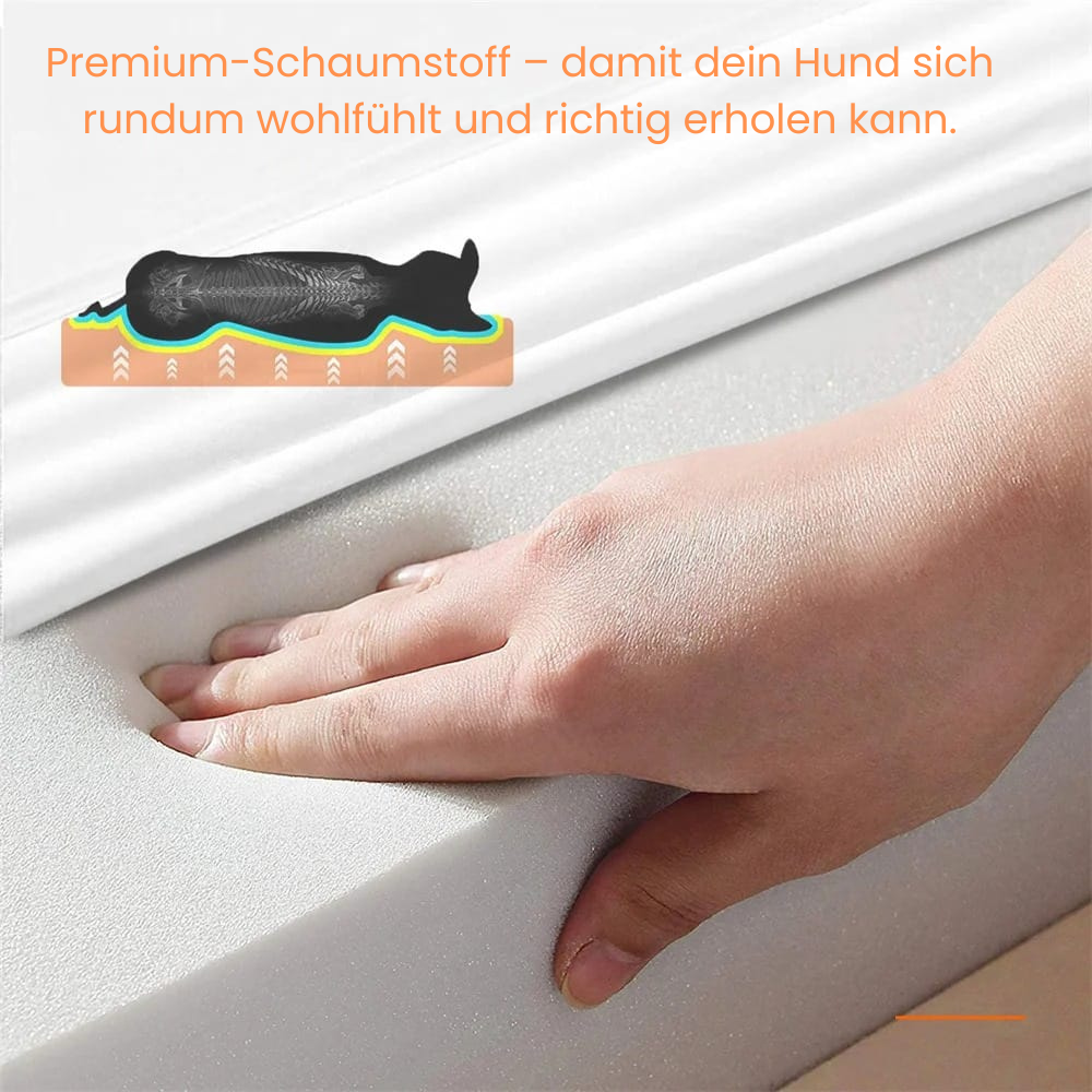 Orthopädisches Hundebett für große Hunde – Extra dick, gelenkschonend & pflegeleicht