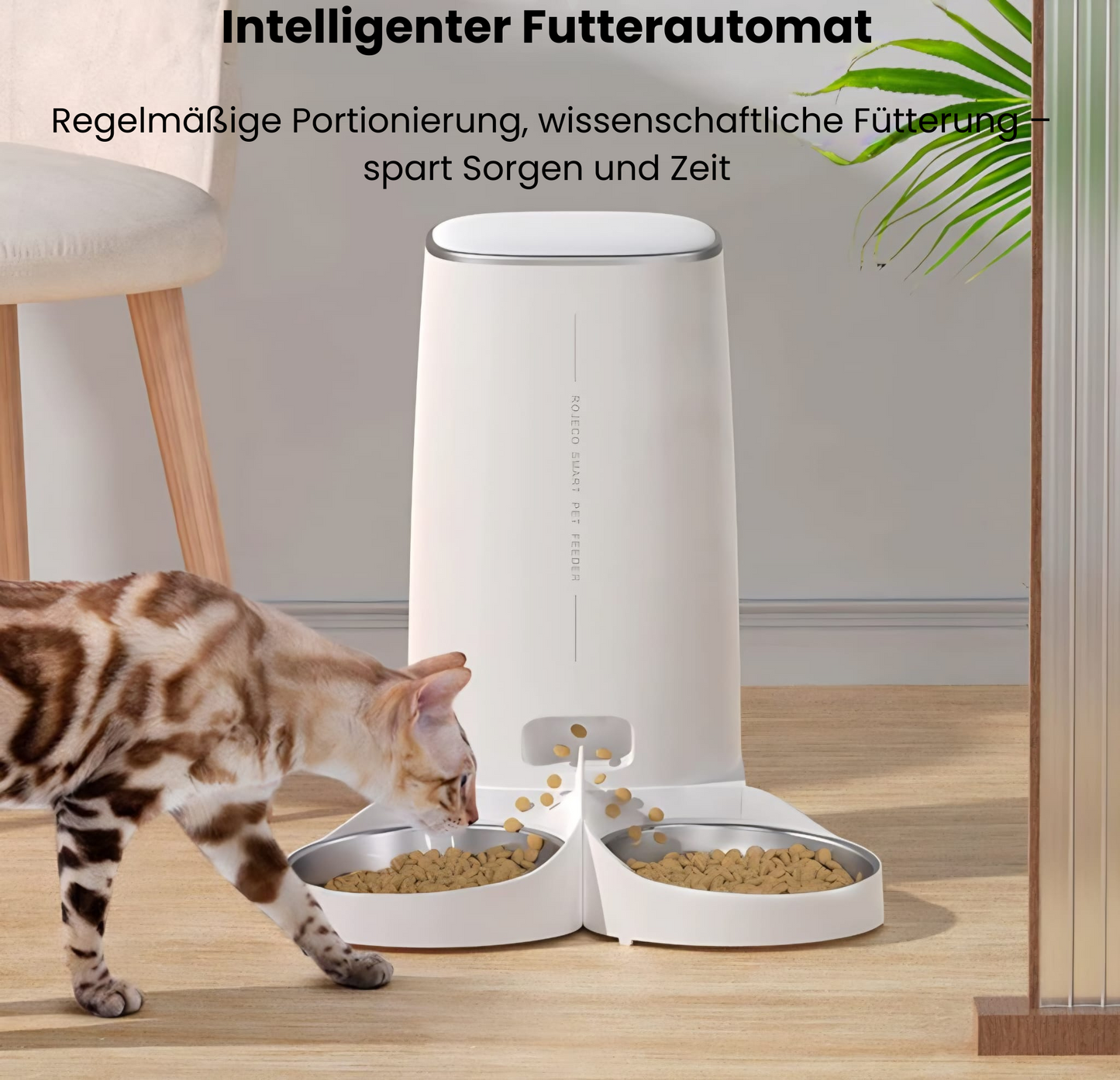 SmartFeed WiFi 4L – Automatischer Futterspender mit App & 1 oder 2 Näpfen