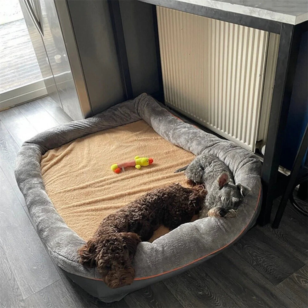 Orthopädisches Hundebett für große Hunde – Extra dick, gelenkschonend & pflegeleicht